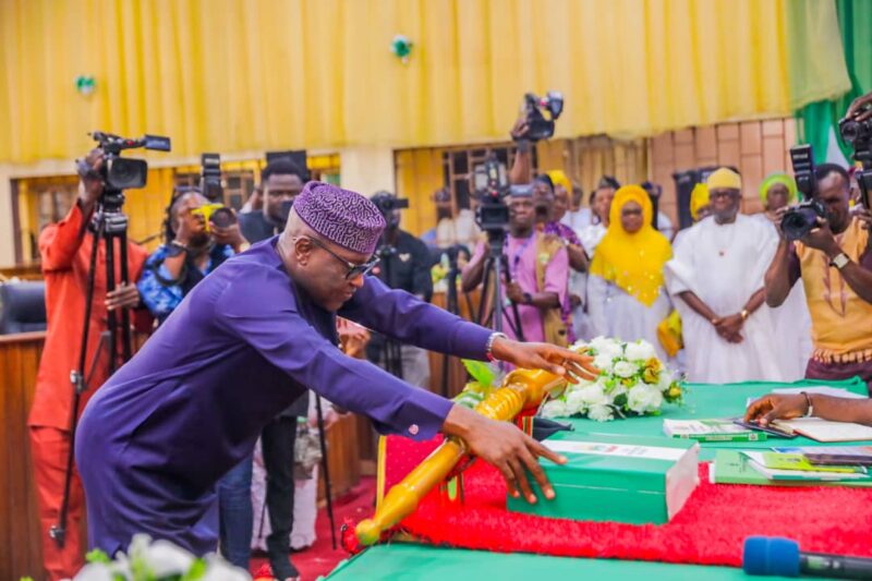 Gov Oyebanji presents N415.57bn 2026 budget proposal to Ekiti Assembly