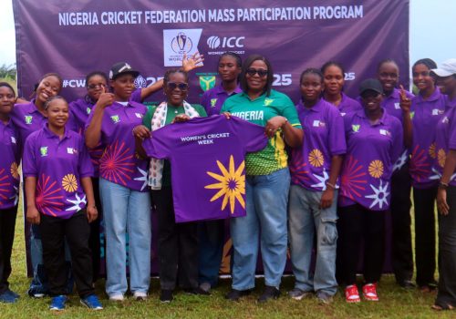 ‎NCF, Edo state Cricket Association celebrate ICC women’s week in Benin