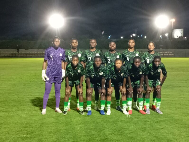 Nigeria’s Flamingos lose first test match few days to 2025 FIFA U17 Women’s World Cup kick-off
