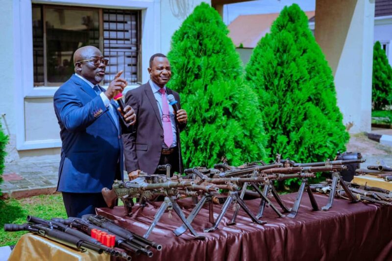 Oborevwori Orders Crackdown On Criminal Networks, As DSS Intercepts Heavy Arms Cache In Delta