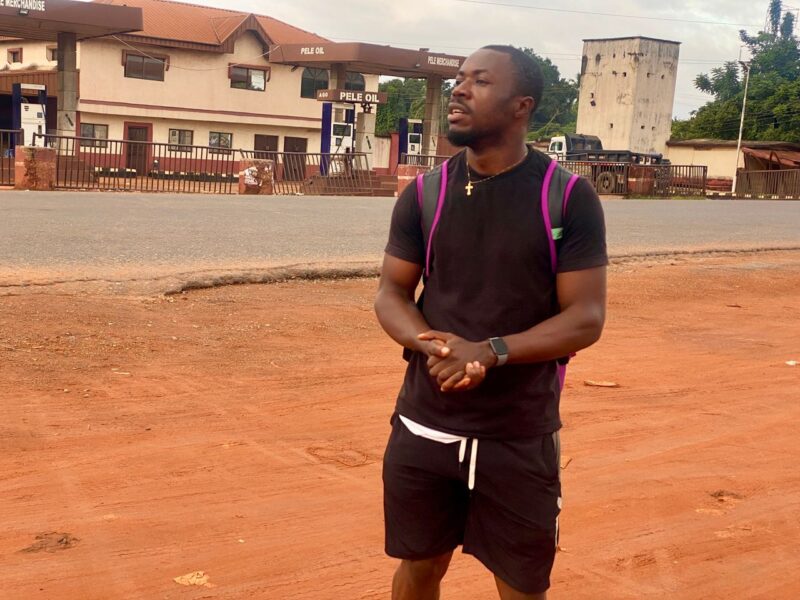 Community development: Man treks from Abuja to Ebonyi