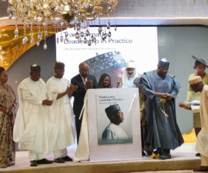 Jega Seeks Value-driven Leadership As Jonathan, Shettima, Ooni Hail NILDS D-G @ 60