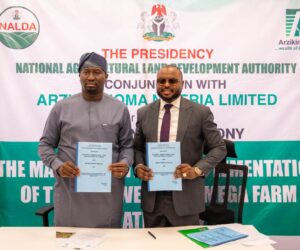 Food Security:NALDA Signs MoU With Firm For Management Of Mega Farm In Kwara