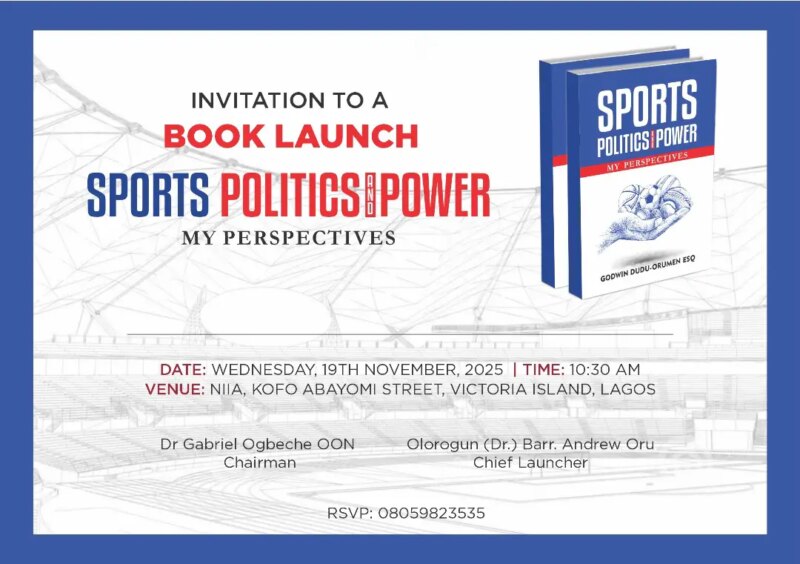 Sports, Politics and Power — By Godwin Dudu Orumen
