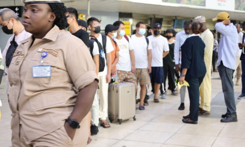 EFCC, NIS, NCoS Complete Deportation Of 192 Foreigners [Photos]