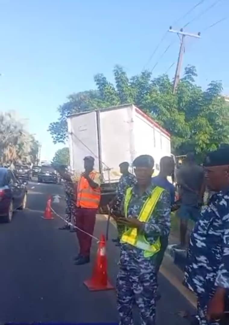 LASTMA Apprehends Truck Driver For Killing Pedestrian On Osborne Road