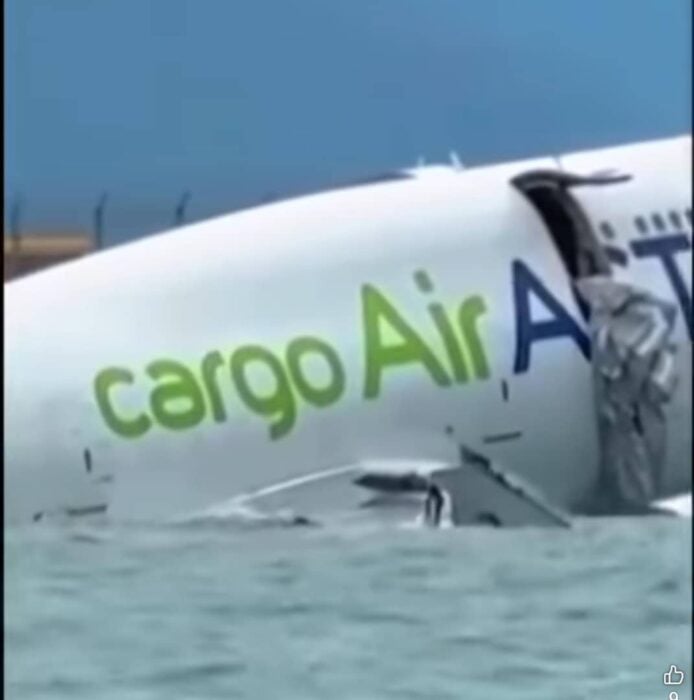 Tragedy At Hong Kong As Cargo Plane Crashes Into Sea