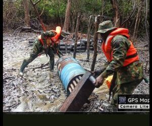 Troops Deactivate Illegal Refineries, Arrest 28 Suspected Oil Thieves In N/Delta