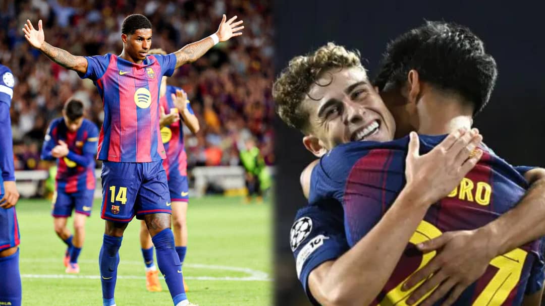 Fermin Lopez, Rashford fire Barcelona to 6-1 rout over Olympiacos