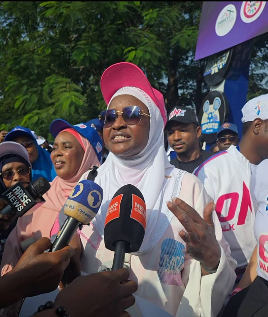 Minister’s wife, others lead ‘one walk, one fight’ awareness to tackle cancer in Africa