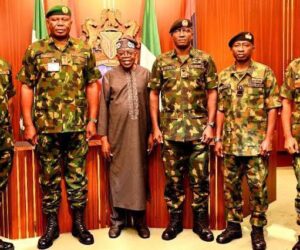 JUST IN: Tinubu Decorates Service Chiefs With New Ranks