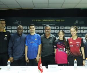 African stars set for battle as 2025 ITTF-Africa Championship kicks off in 