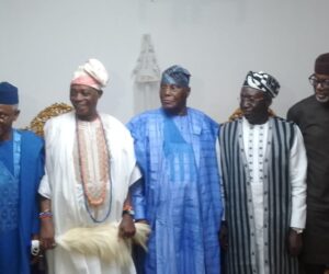 Atiku, El-Rufai, Imoke, Ayu Visit Oba Ladoja in Ibadan