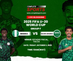 Nigeria Vs Saudi Arabia Live Blogging – Chile 2025 FIFA U-20 World Cup; Group F Matchday 2