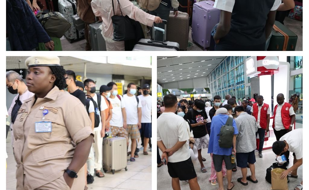 EFCC, NIS, NCoS Deport 192 Foreigners Convicted for Cybercrimes in Lagos