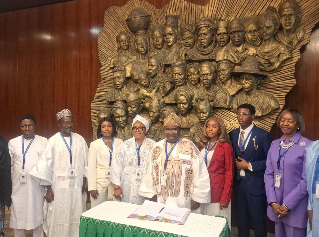 ‎Tinubu Swears In Amupitan As INEC Chairman, Urges Credible Elections