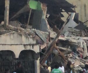 Scores Trapped As Two-storey Building Collapses In Lagos