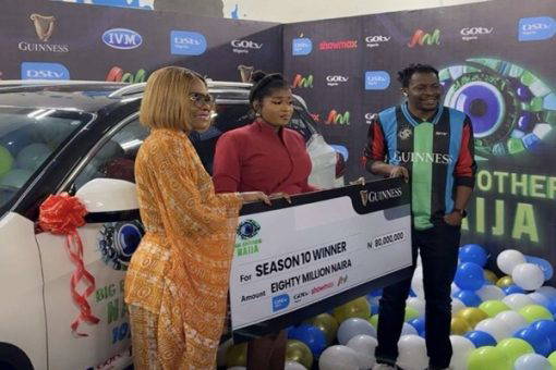 Imisi Receives ₦80m Cash Prize, Innoson SUV