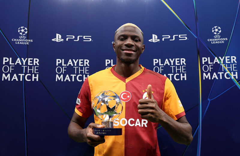 Victor Osimhen breaks record, becomes Nigeria’s top Champions League goal scorer