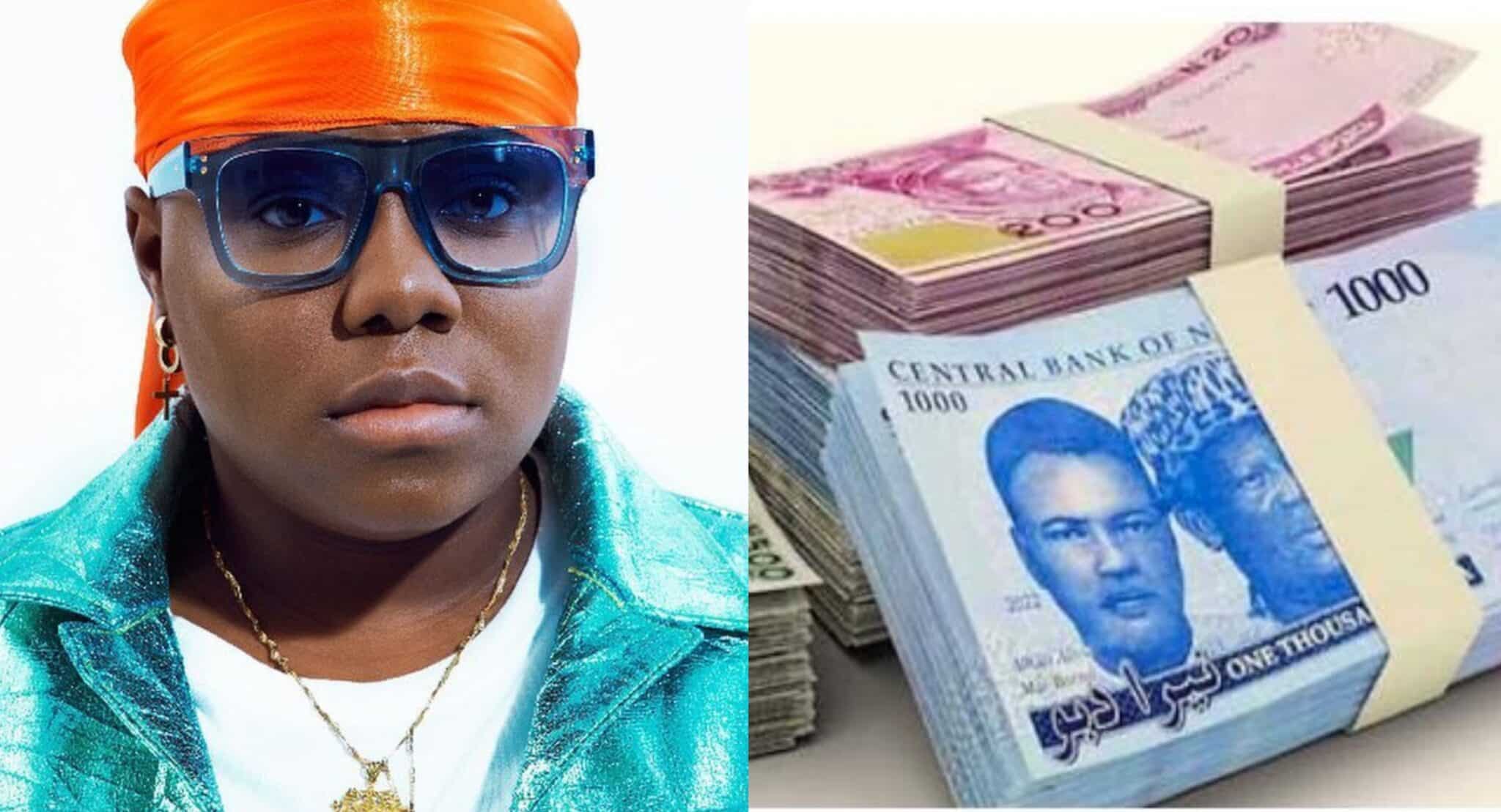 Singer Teni reveals why she can’t give people money on friday