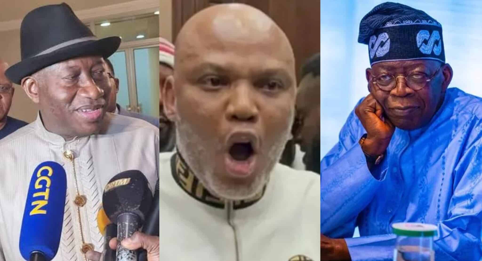 Ex-President Jonathan promises to meet Tinubu over Nnamdi Kanu’s release – Sowore