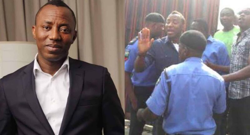 Police arrest Sowore hours after meeting Nnamdi Kanu at Federal High Court