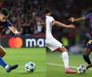 Barcelona stunned as PSG snatch late Champions League win