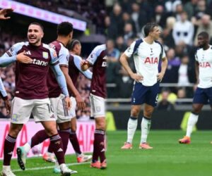 Buendia strikes late as Aston Villa stun Tottenham in rain-soaked thriller