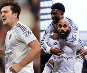 Maguire’s late header ends Man United Anfield drought as Liverpool’s crisis deepens
