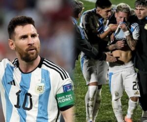“Heads up, boys!” – Messi comforts Argentina U20s after World Cup heartbreak against Morocco