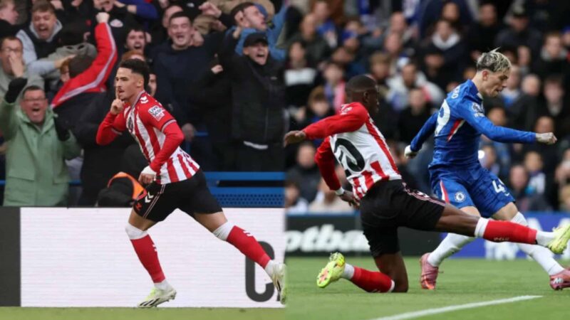 Talbi’s 93rd-minute winner stuns Blues in title race blow