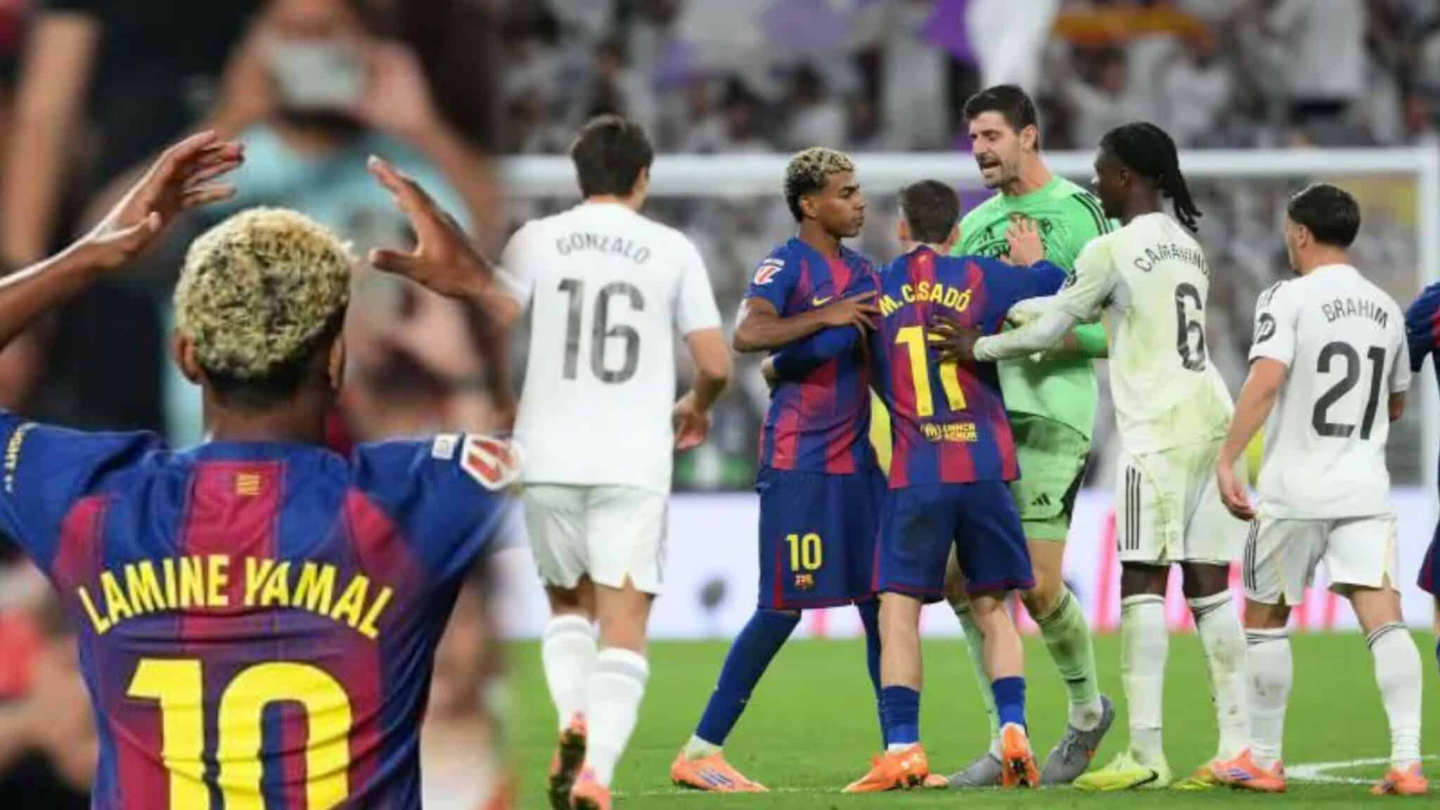 ‘They’re just words’ – Real Madrid star defends Lamine Yamal after El Clasico fallout