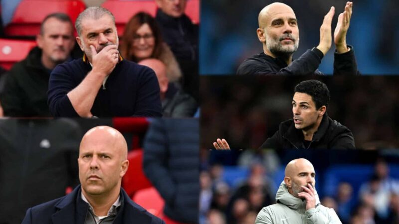 Premier League clubs ranked from most to least patient with managers