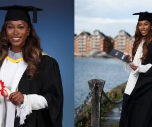 Actress Jemima Osunde bags a master’s degree in public health from the University of Suffolk (VIDEO)