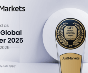JustMarkets Wins the “Best Global Broker” Award at JFEX 2025