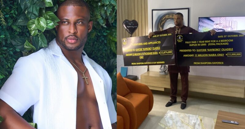 Kaybobo fans gift him Lekki duplex, N4M cash, an iPhone 17 Pro Max, and more