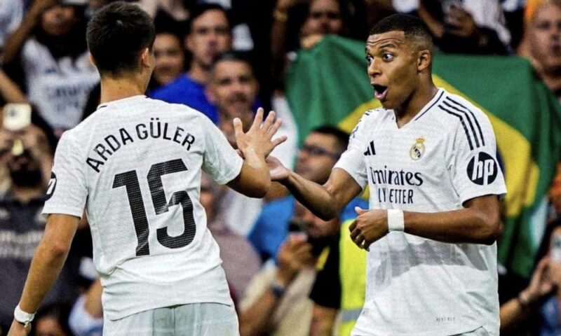 Mbappe Extends Scoring Streak, Sends Real Madrid Top Of La Liga