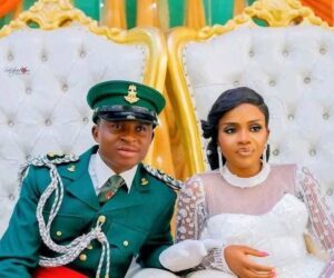 Army doctor allegedly set ablaze by wife dies