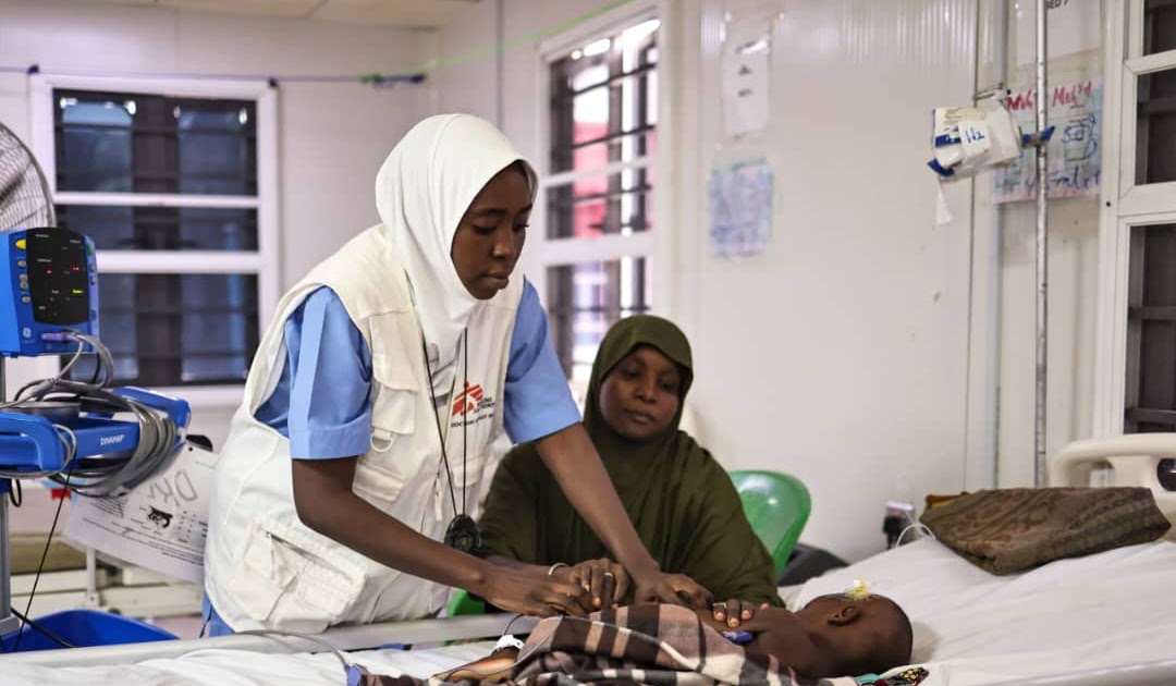 Measles cases spike in Borno, MSF treats malnourished children