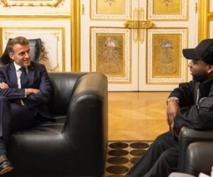 Davido Meets Macron, Hints At Shared Vision For Global Change
