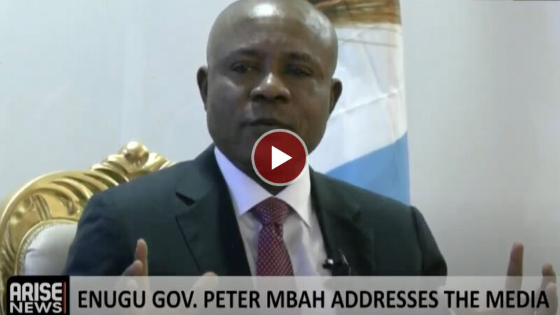 Peter Mbah Hails Tinubu As ‘Partner In Purpose,’ Says President’s Bold Vision Aligns With Southeast’s Push For Renewal – Arise News