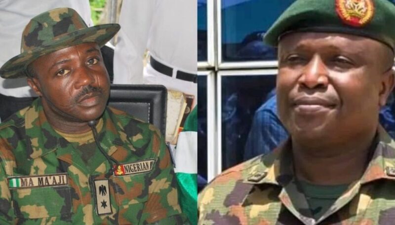 Names, Pictures Of Nigerian Military Officers Detained Over Alleged Coup Emerge