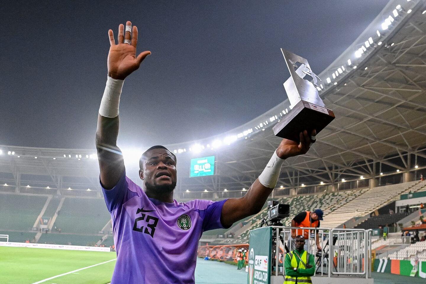Nwabali, Bamayi Nominated For 2025 CAF Goalkeeper, Young Player Of The Year Awards