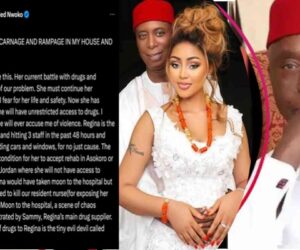 Ned Nwoko Accuses Wife Regina Daniels Of Drug Abuse After Viral Domestic Violence Allegation – Arise News