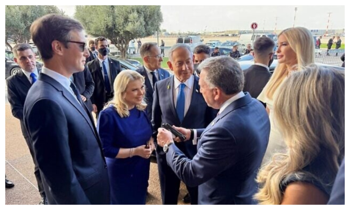 Netanyahu arrives at Ben Gurion Airport to welcome Trump to Israel