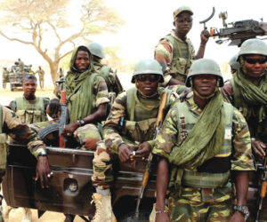 Troops dislodge terrorists’ hideouts, recover ammunition in Taraba