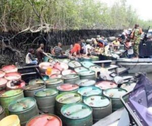 Army Arrests 28 Suspected Oil Thieves, Recovers 290,000 Litres Of Stolen Crude