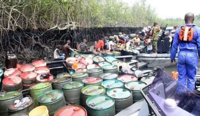 Army Arrests 28 Suspected Oil Thieves, Recovers 290,000 Litres Of Stolen Crude