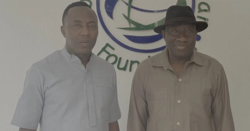Sowore meets Jonathan in Abuja over Nnamdi Kanu