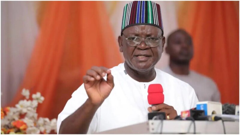 Your attack on me a cover-up – Ortom tells Alia 